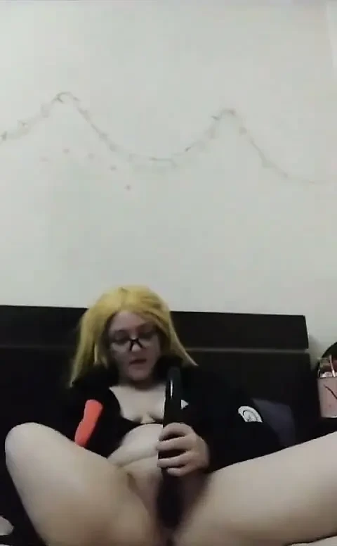 Naruko Masturbating with Dildo