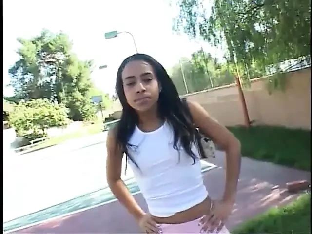 Young Latina gets boned by black cock