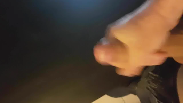 Cumshot on kitchentable