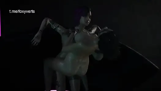 Panam x judy alvarez - anal kovboy kız