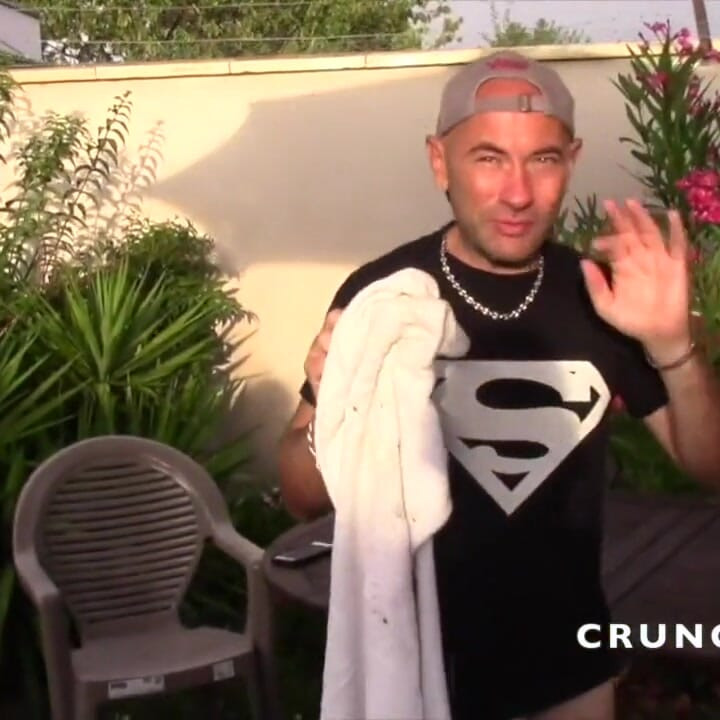 Parody in exhib garden bareback