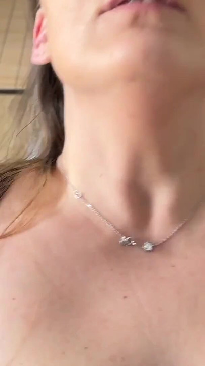 Stunning moment from "Pizza delivery man blows up my pussy! Attention! Squirt! His plunger makes me squirt!"