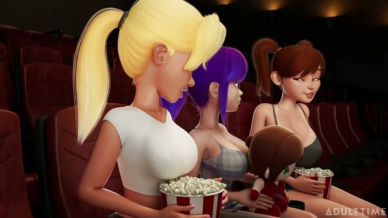 Two futa ari fucking girl