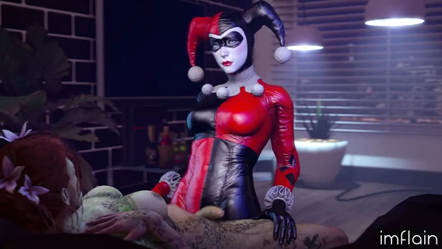 Futa Poison Ivy Pounded By Harley Quinn