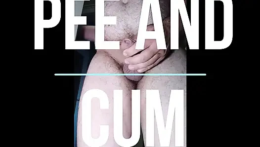 Pissing and cumming