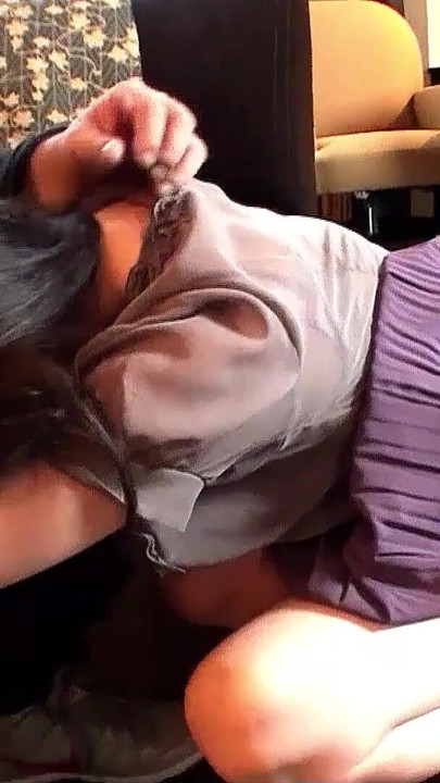 Captivating moment from "Japanese couple talk to Creampie Fuck the wife while husband have to watch"