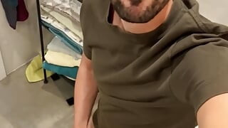 मौखिक डैडी हिलाते हैं और मोटे लोड को ख़त्म करते हैं