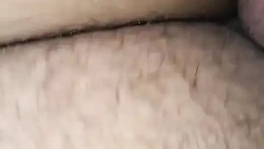Fuck my hairy pussy, cum on my hairy pussy please