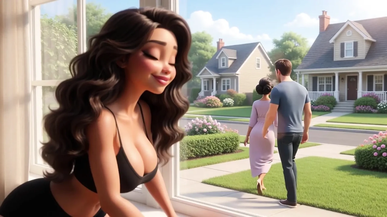 Petite Girl Fucked Neighbor's Husband in Anal Revenge on Jealous Wife (AI generated)