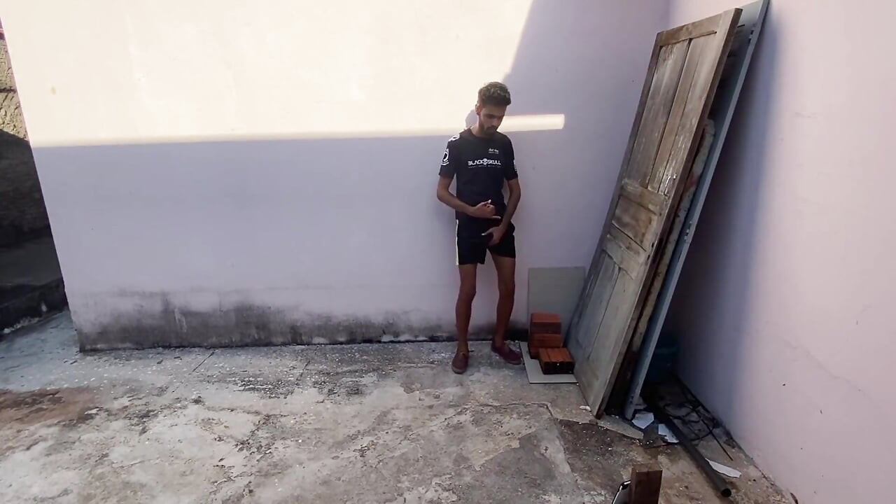 Jacking off in the Street of House