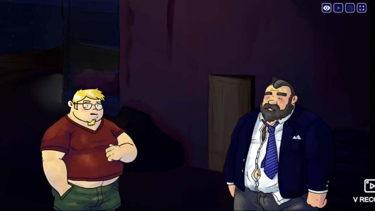 My chubby lord fucks fat straight guy in the restaurant.