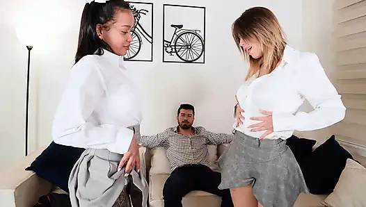 Sirf Okuldan Atilmayalım Diye Dersten Sonra Müdürle Üçlü