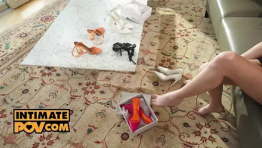 Perayaan satu bulan bareng leya desantis