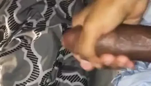 Siyah yarak boşalması