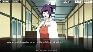 Kunoichi Trainer - Naruto Trainer (Dinaki) Parte 104 ela veio dedilhando sua bunda! Por Loveskysan69