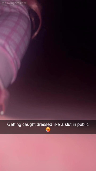 Sissy Slut Michelle Jolie almost caught dressed like a slut in public.