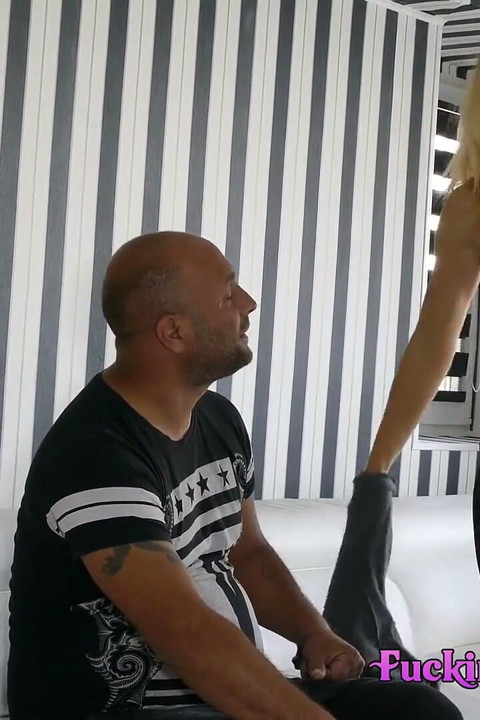 Couple coming in for a casting for porn movies
