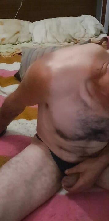 Guy in have masturbating