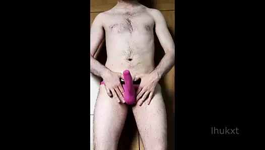34 - pembe sporcu ile elektro prostat masajı 4