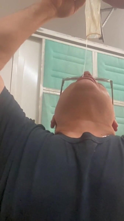 Spectacular moment from "Filled Condom"
