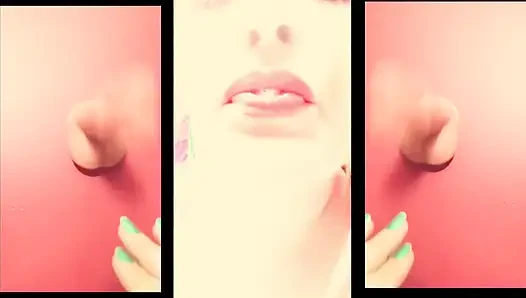 Your Girlfriend Caught You Looking at Porn so She Spits on You and Slaps Your Bonner Down No Talking