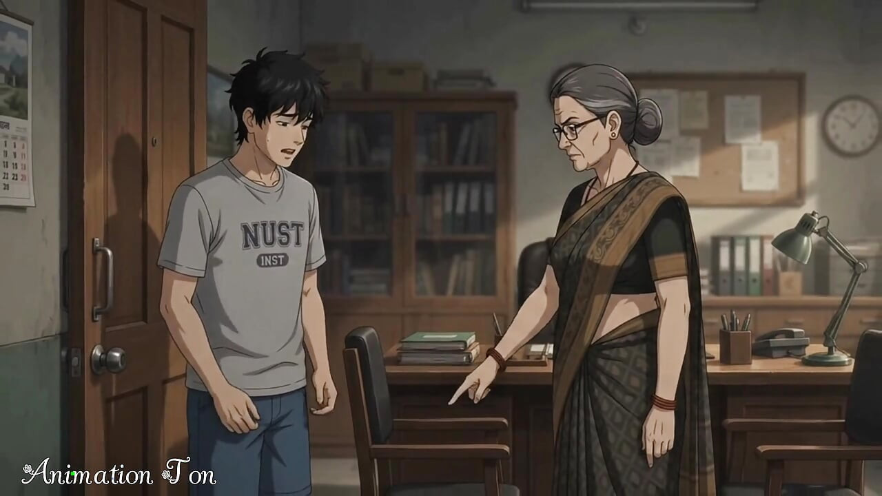Warden Ki Saza - Office Mein Raat Bhar