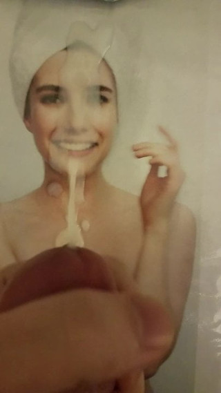 Emma Roberts Cum Tribute 1