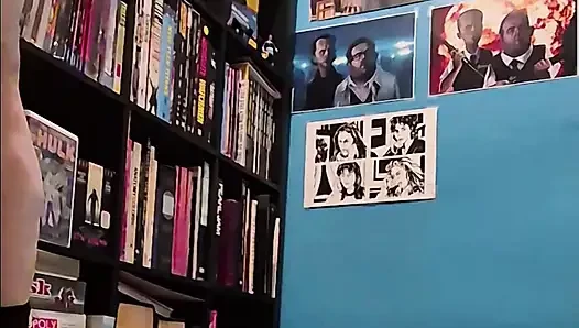 Sexy Fat Nerd Chubb Poses and Jerks Off in Nerd Room