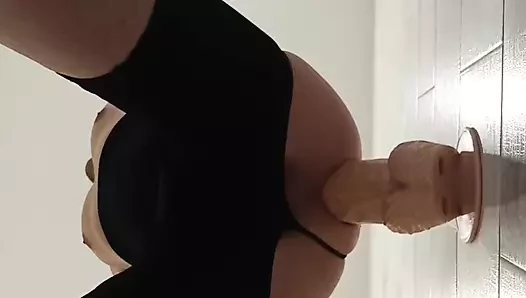 操自己站着