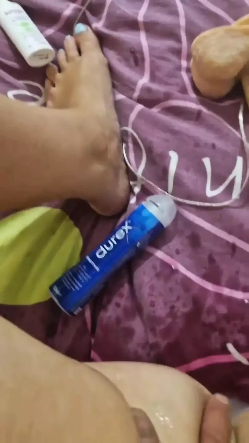 Pawg big ass blonde anal dildo ad pussy squirt