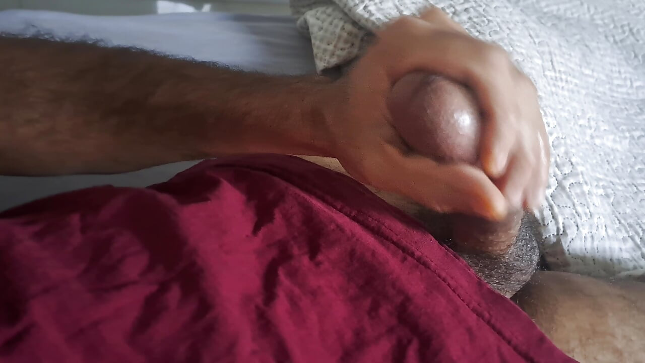 Whenever I'm alone at home I get a huge boner, and I have to jerk off thinking about your tight ass!