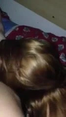British slut eats creampie
