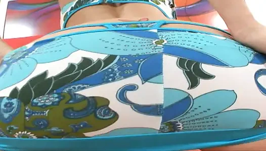 Heavy poled hole of tasty teen whore slit looks petite full of yoghurt