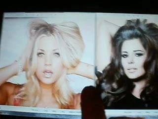 cheryl cole and kaley couco get massive load