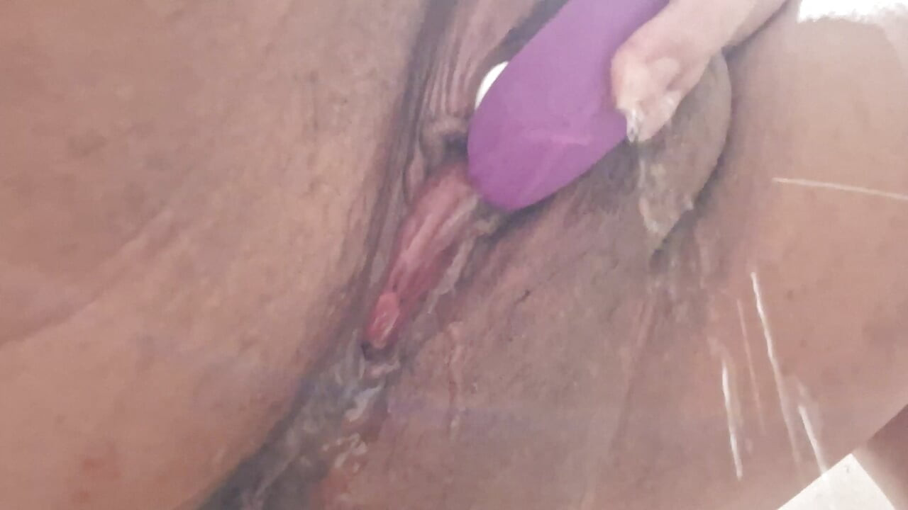 Dripping wet sloppy tdick play until whimpering squirting orgasm