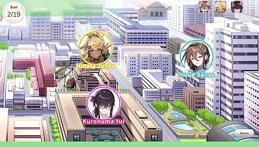 4 V-liebhaberin yui reibt ihn ein. Unser MC kommt rein und sieht, wie Yui masturbiert!