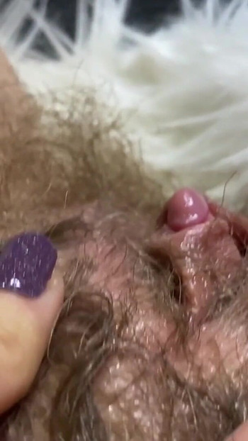 Powerful moment from "Huge erected clitoris fucking vagina deep inside big orgasm"