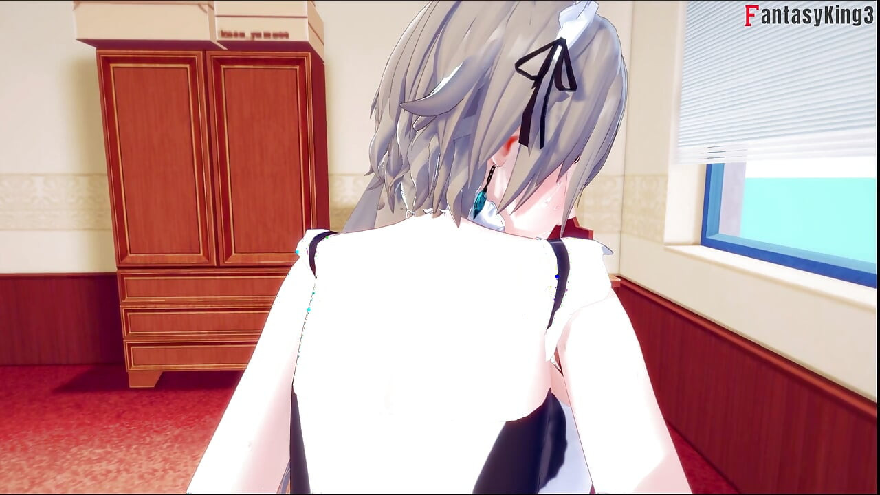 rita rossweisse sexy maid deepthroat - Honkai Impact