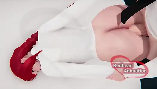 Denji трахает Makima - Человек с бензопилой