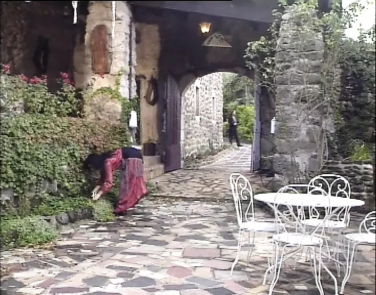 18 Year Old Brunette Teen Gets Grabbed by Older Man. Intense Outdoor Encounter!