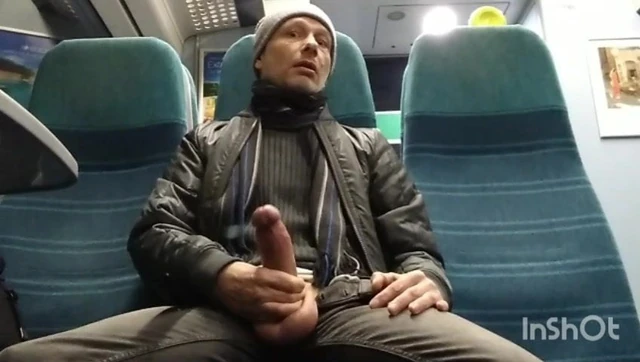 Cock out on the train home
