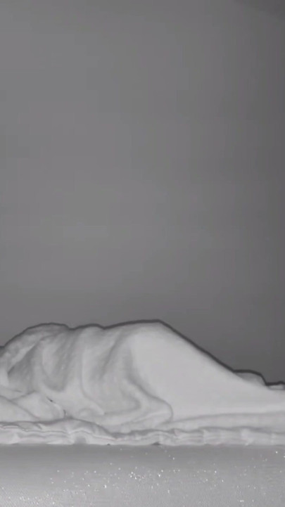Night Vision Cam Catches Roommate Rubbing Herself | Clip 1