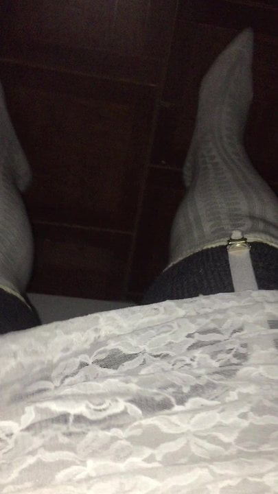Sissy, ribbed tights and stockings