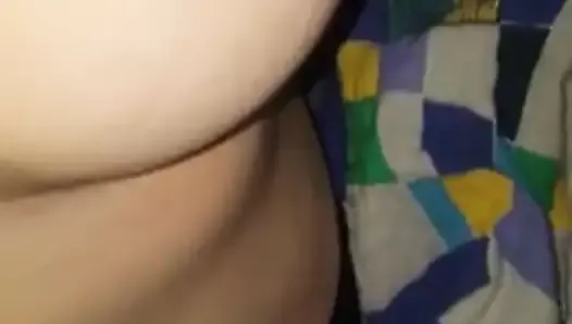 Short video of my horny chubby big tits wet gf