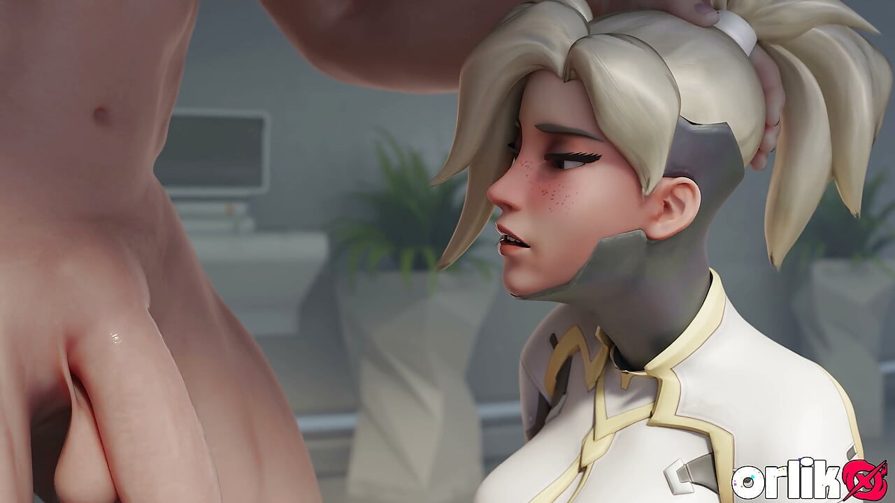 Overwatch Mercy Dr. Ziegler - Clinic Double Penetration (tight Pussy & Anal)