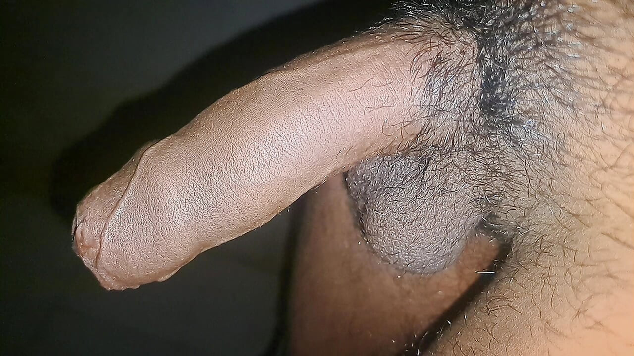 Young Guy is Showing his Big Dick.