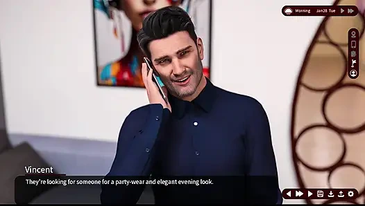 Desire Whispers 21 Emma Alex tarafından şaplak atılmasını istiyor