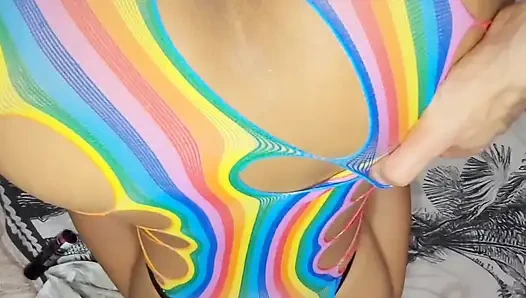 Первый анал для этой симпатичной азиатской шлюшки.