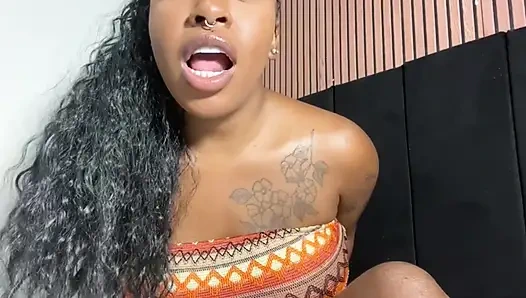 JOI- I doubt you won't cum now watching me masturbate my greasy pussy