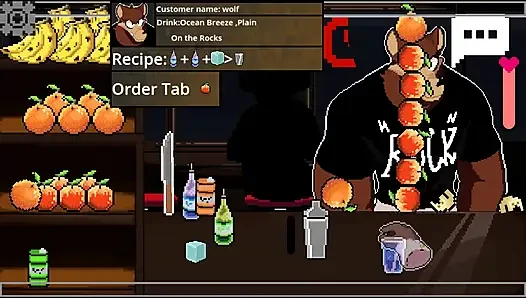 Hardcore-sex mit dem sexy barkeeper (Hazel, der barkeeper)